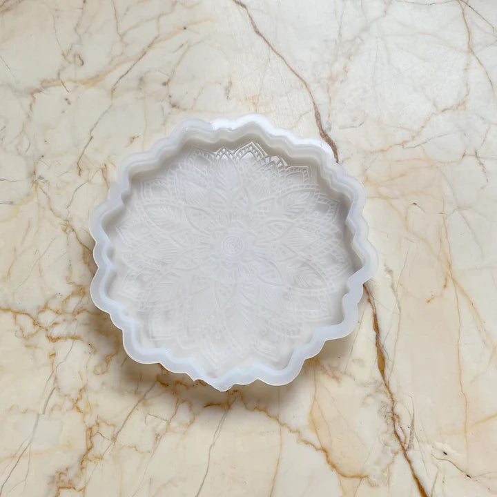 Agate Mandala Coaster Mould 🪶✨