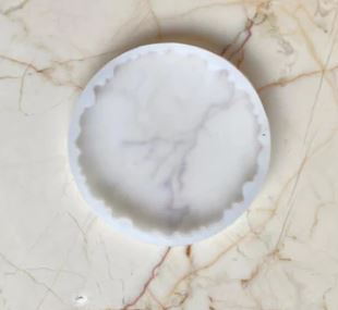 3 inch agate coaster mould (pack of 12)