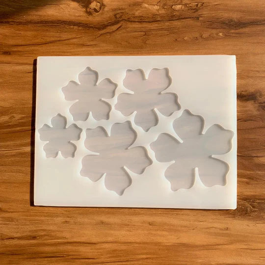 5 Cavity Flower Mould for Resin & Crafting Projects 🌸✨