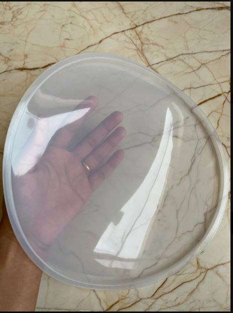 🔵 10-Inch Plain Round Mould - Perfect for Resin & Crafting Projects 🎨