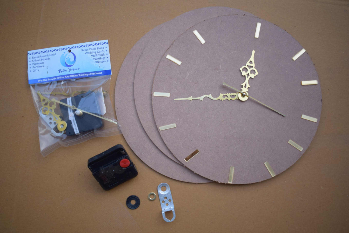 Clock kit (set of For Resin Art Best For Beginners