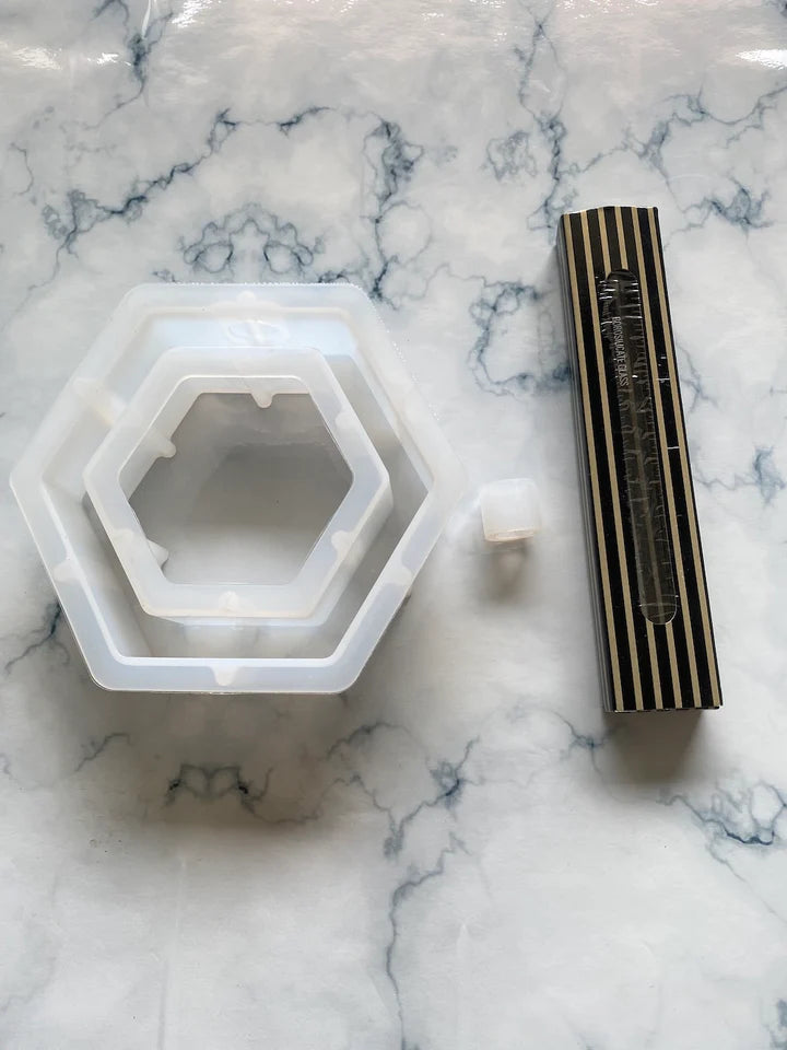 Hexagon tube planter mould