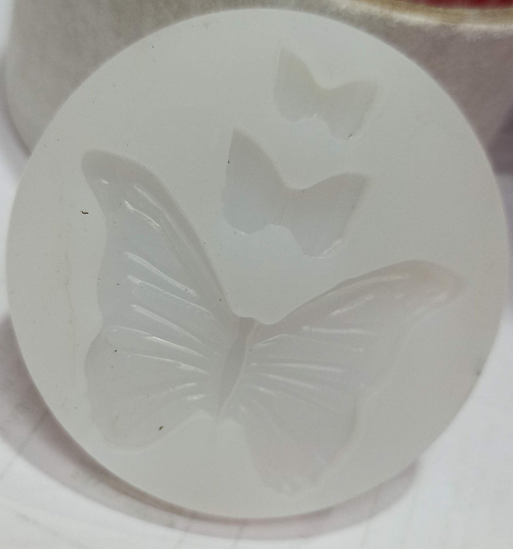 3D Butterfly Round Mould
