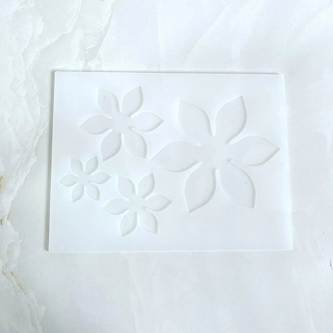 4 Cavity Flower mould - B