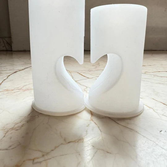 Heart shape CandleStick Mould.