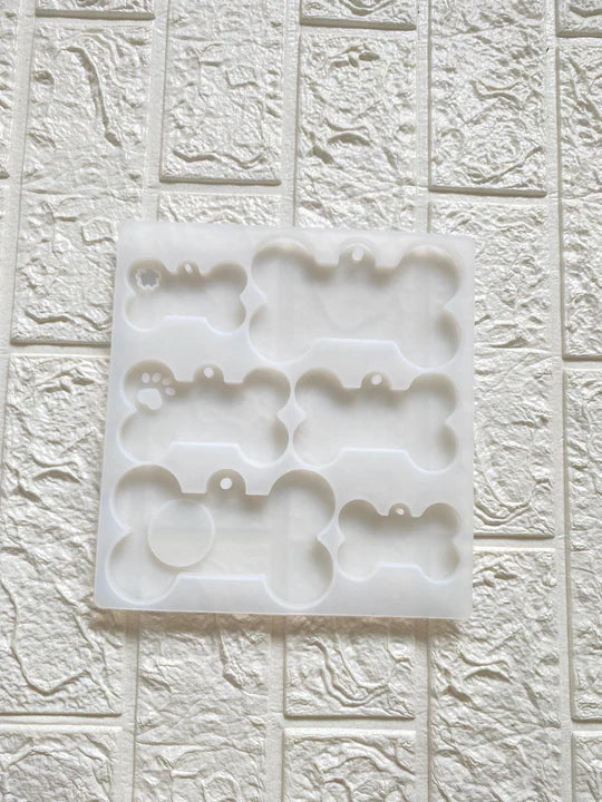 Big bone tag 6 cavity mould