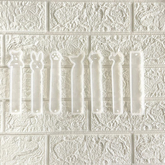 Set of 7 Bookmark Moulds for Creative Resin & Craft Projects 📚✨