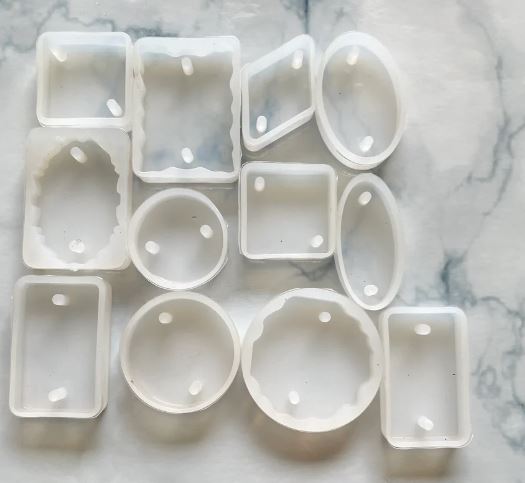 🌟 Set of 12 Mixed Shape Rakhi & Jewellery Moulds – Creative DIY Craft Moulds for Unique Designs 🎨✨