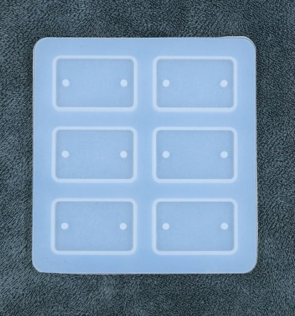 Rectangluar Shape Silicone Rakhi Moulds