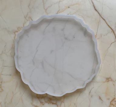 💎 4-Inch Agate Coaster Mould - Create Beautiful Resin Art 🖌️
