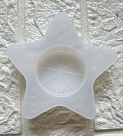 Star Tea Light Holder Mould for Resin & Crafts 🌟🕯️