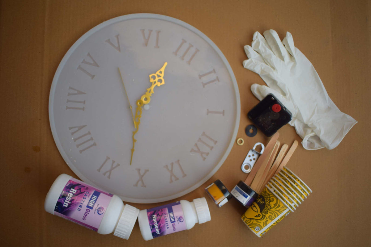 Clock Mould Kit For Beginners – Resin Bazaar