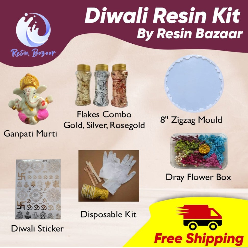 Diwali Resin Kit