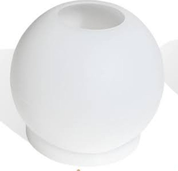 3" Resin Tea light Sphere Candle Holder Mould