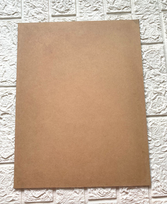 Rectangle MDF Base 5 Pcs  Set (6 mm)