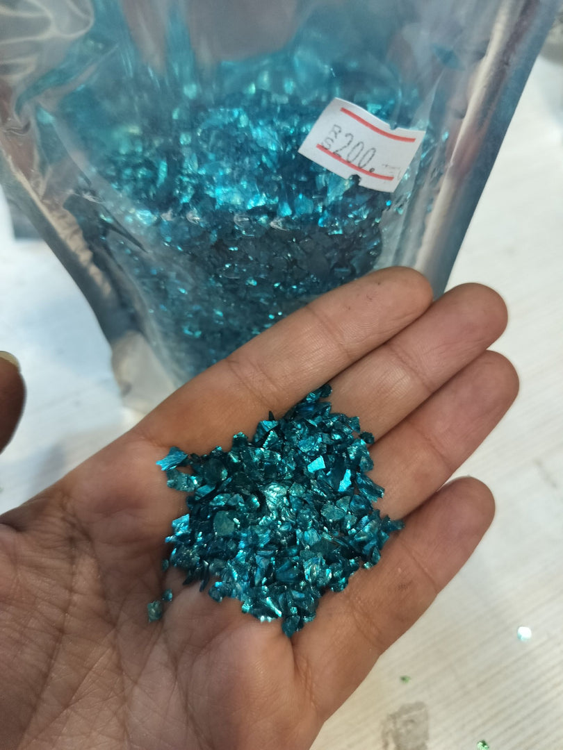 Blue Electroplated Stones (Export Quality)