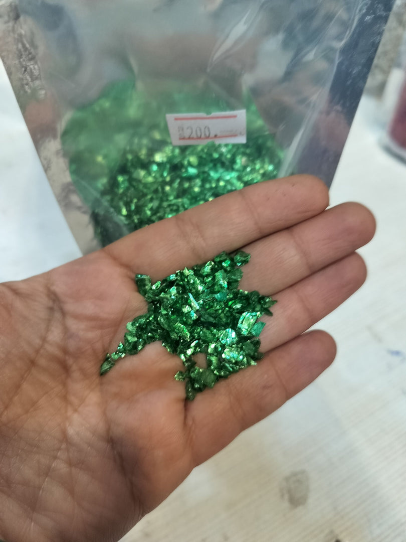 Green Electroplated Stones (Export Quality)