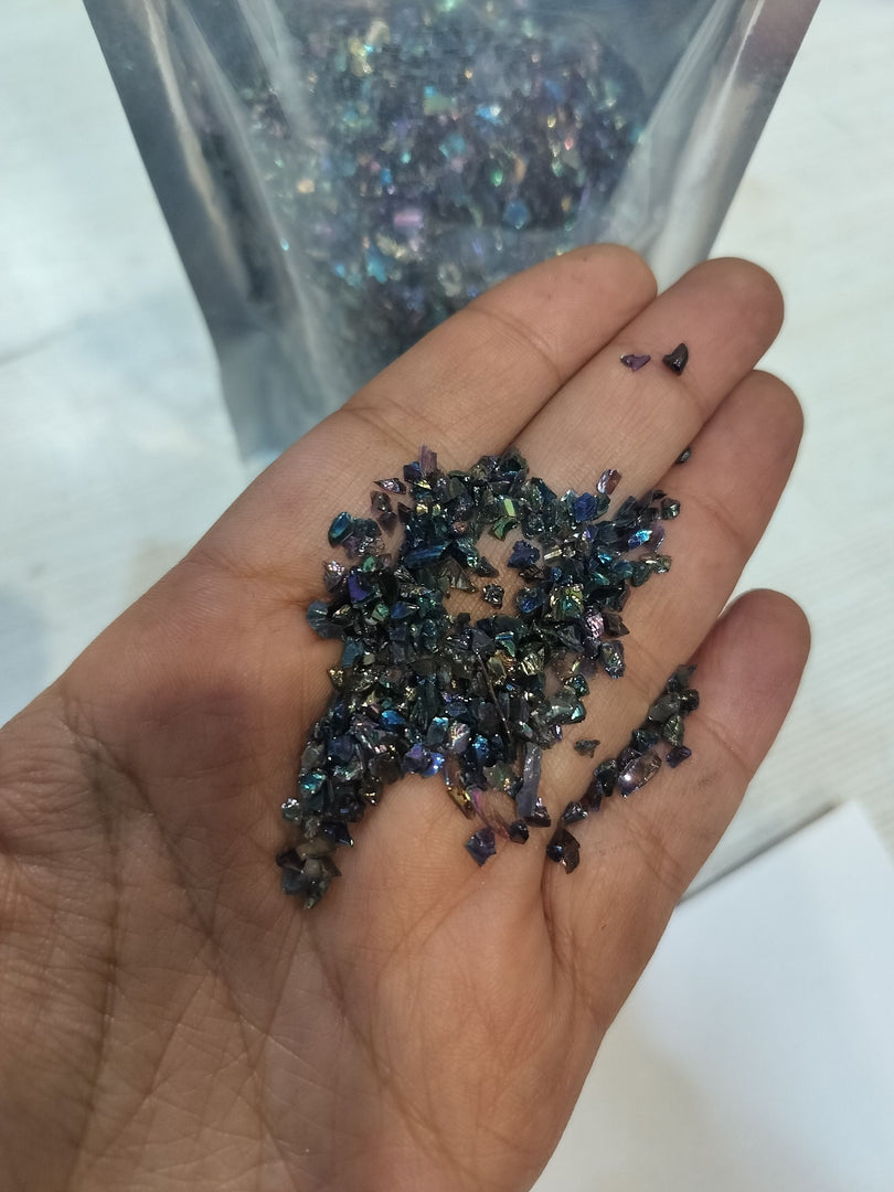 Holographic Electroplated Stones (Export Quality)
