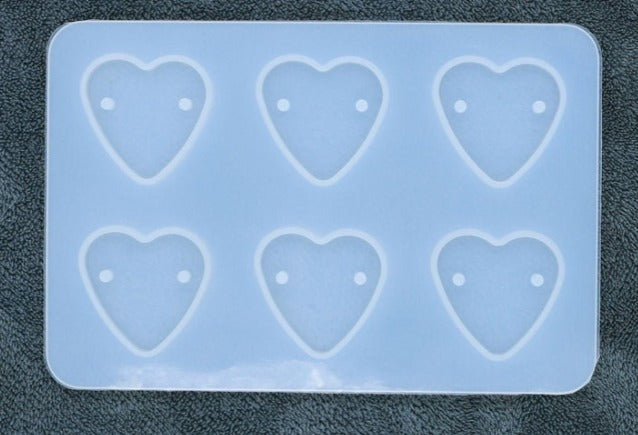 Heart Hhape  Silicone Rakhi Mould
